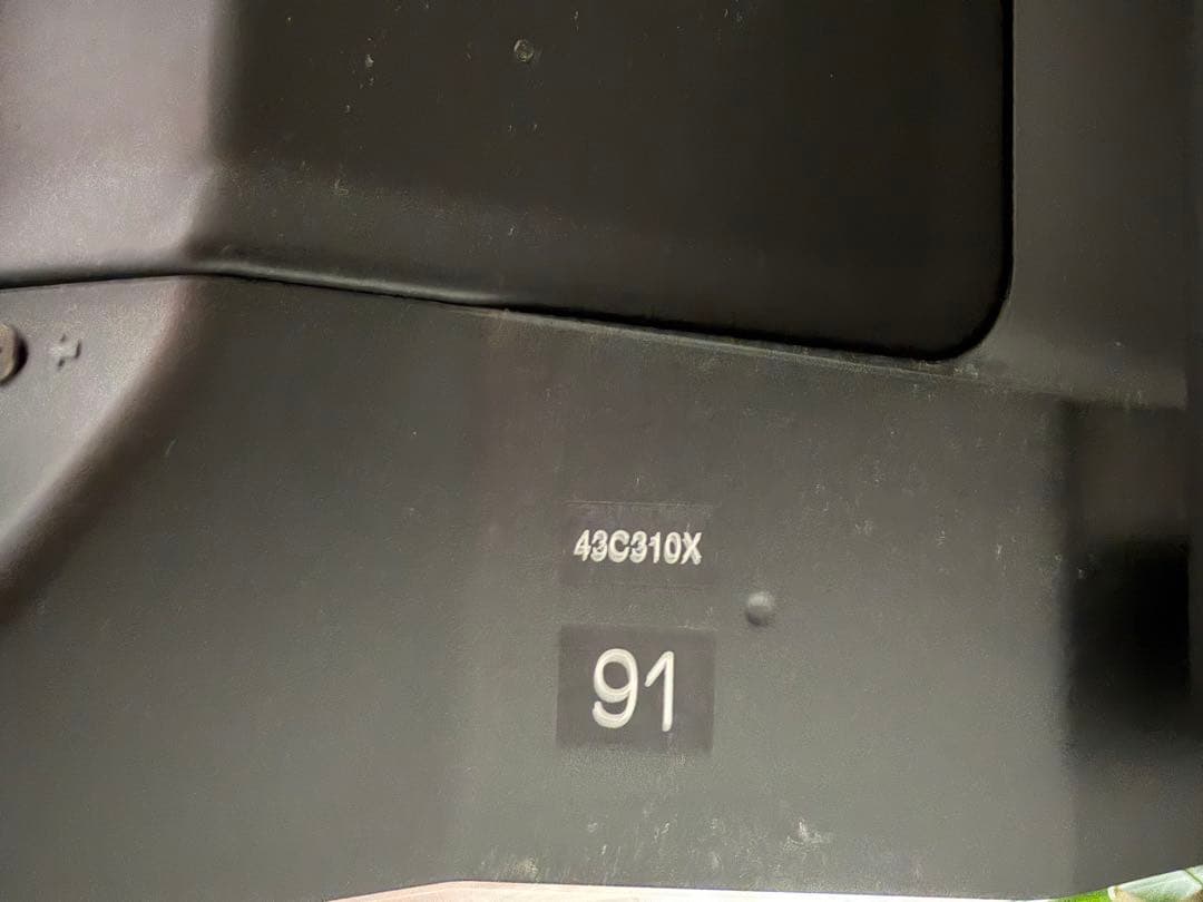 【最終値下】液晶テレビ本体 43C310X 43インチ