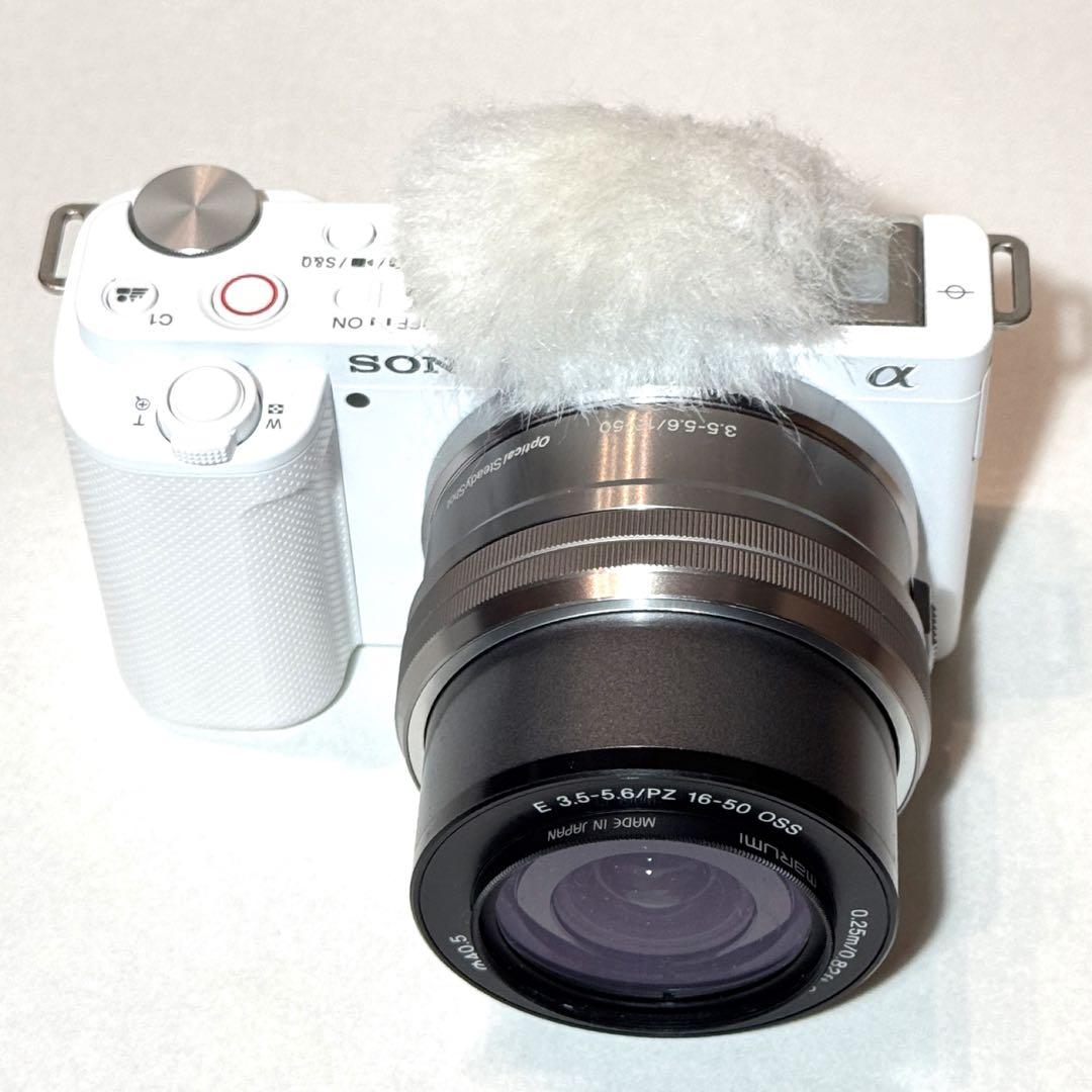 SONY ZV-E10 ズームレンズ ホワイト