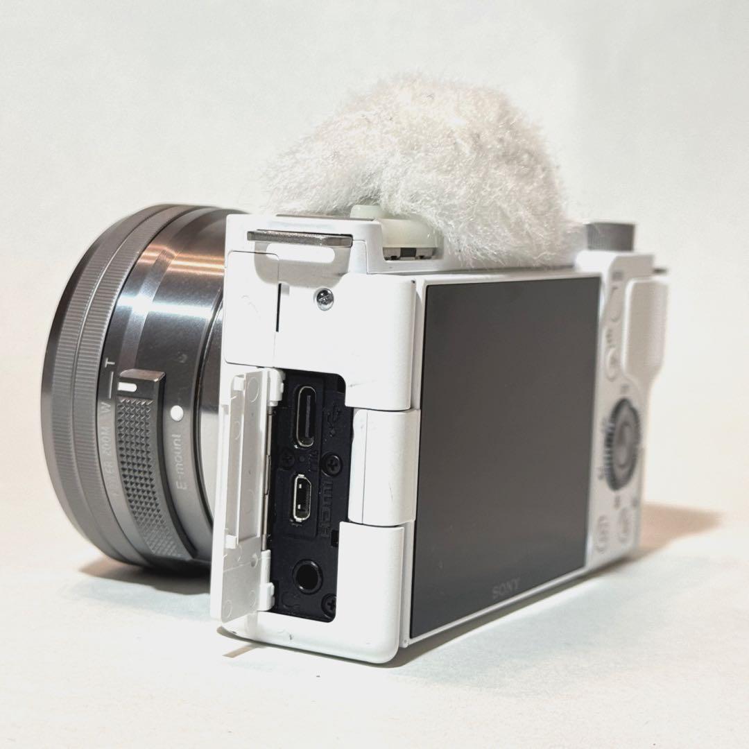 SONY ZV-E10 ズームレンズ ホワイト