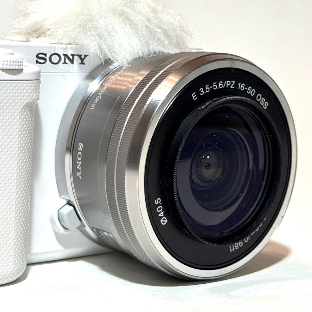SONY ZV-E10 ズームレンズ ホワイト