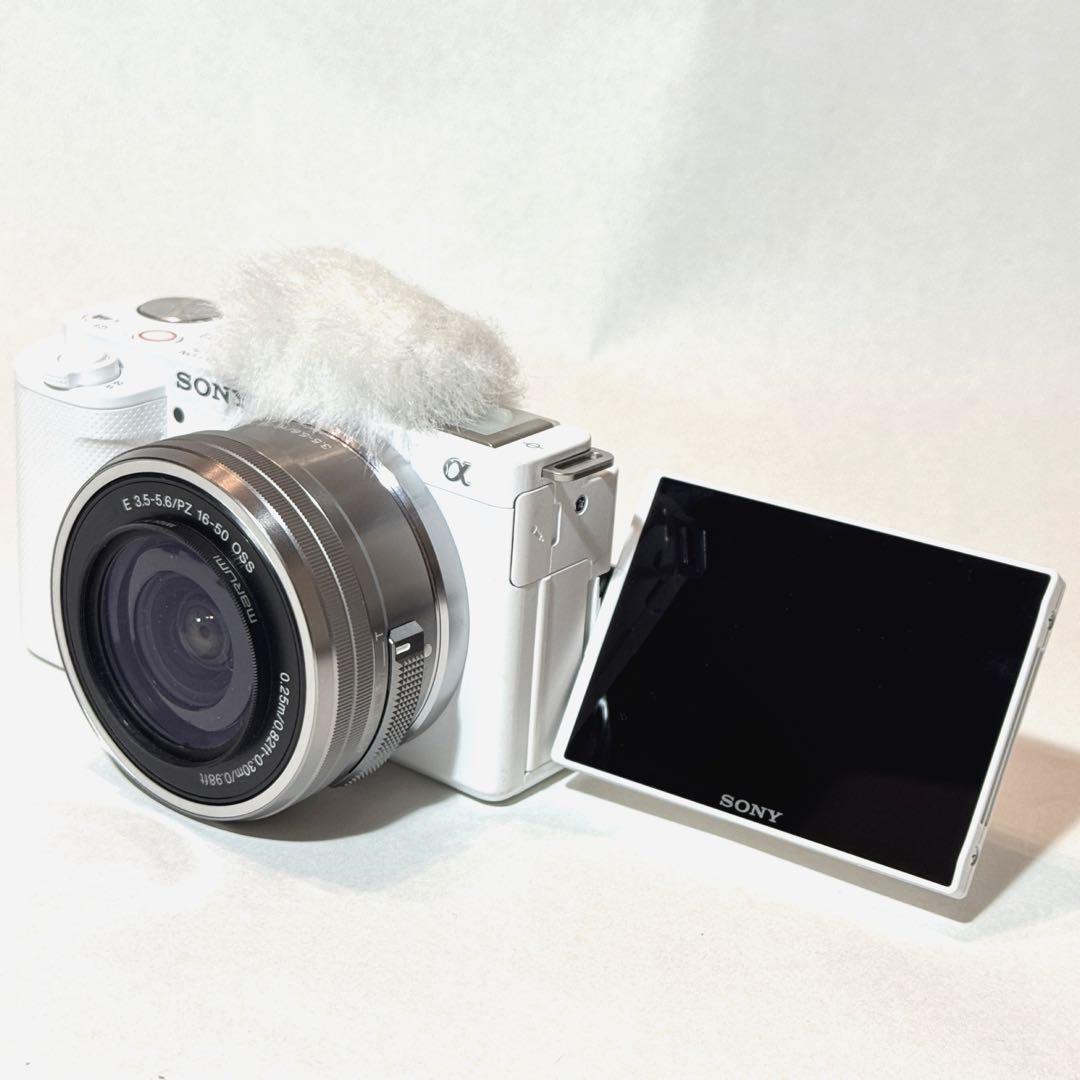 SONY ZV-E10 ズームレンズ ホワイト