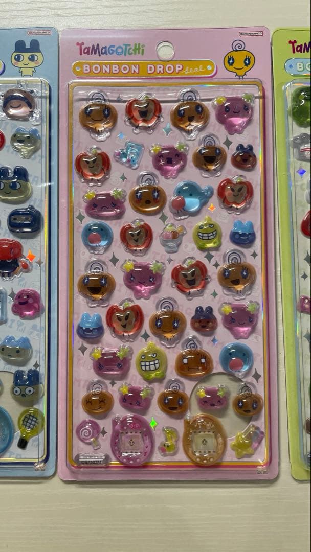 たまごっち　ボンボンドロップシール4種セット