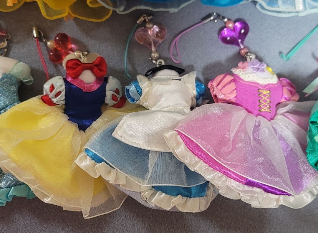 東京ディズニーリゾート ディズニープリンセスキーホルダー 21点セット