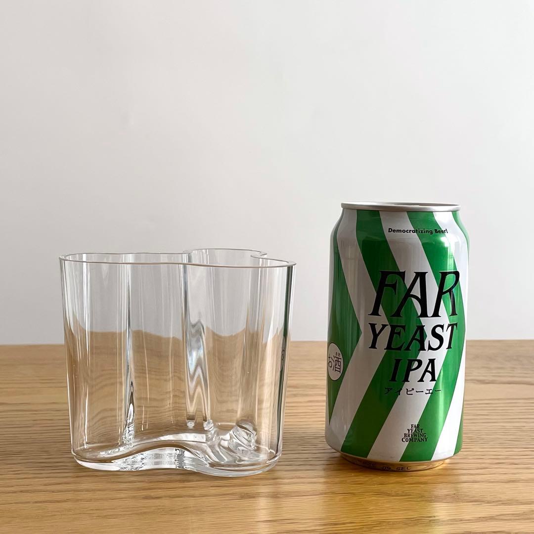  イッタラ アアルトベース 95mm クリア アルヴァ・アアルト