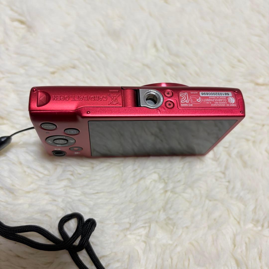 【美品】Canon IXY 110 F レッド　赤　デジカメ　カメラ