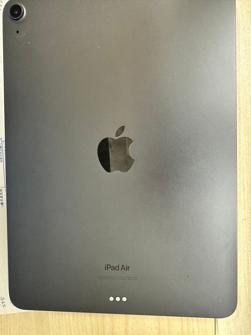 Apple iPad Air スペースグレー 本体 カバー、ペン付き m1