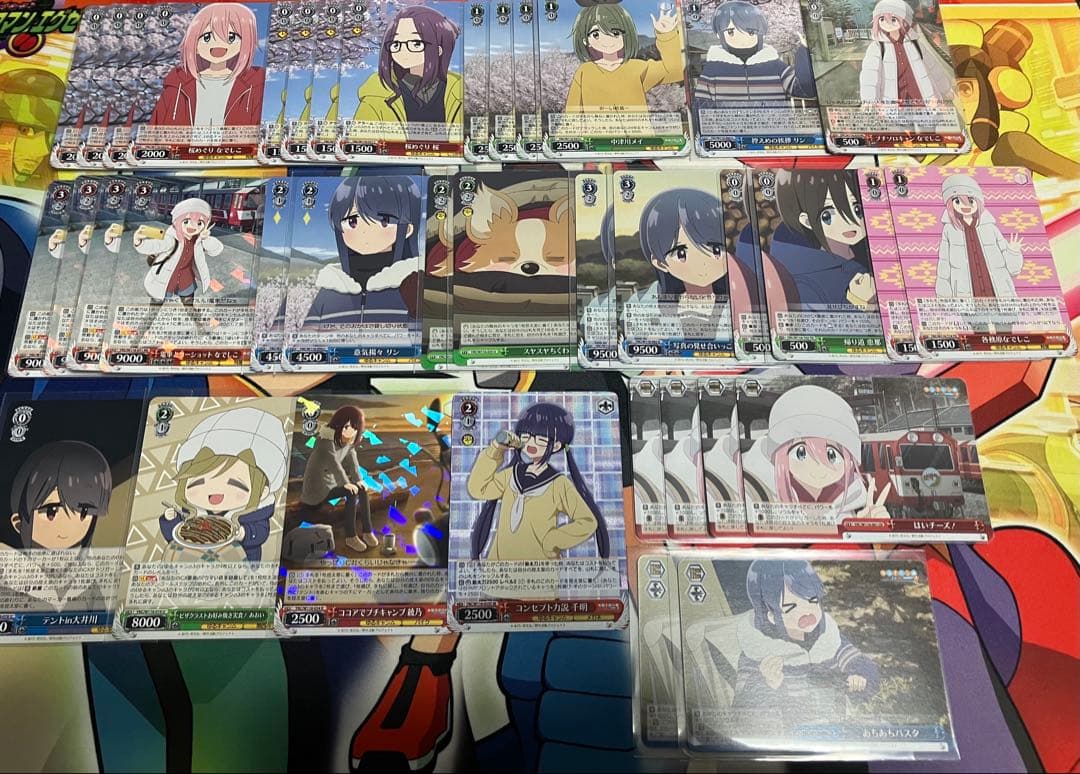 ヴァイスシュヴァルツ　ゆるキャン△ デッキ+パーツ