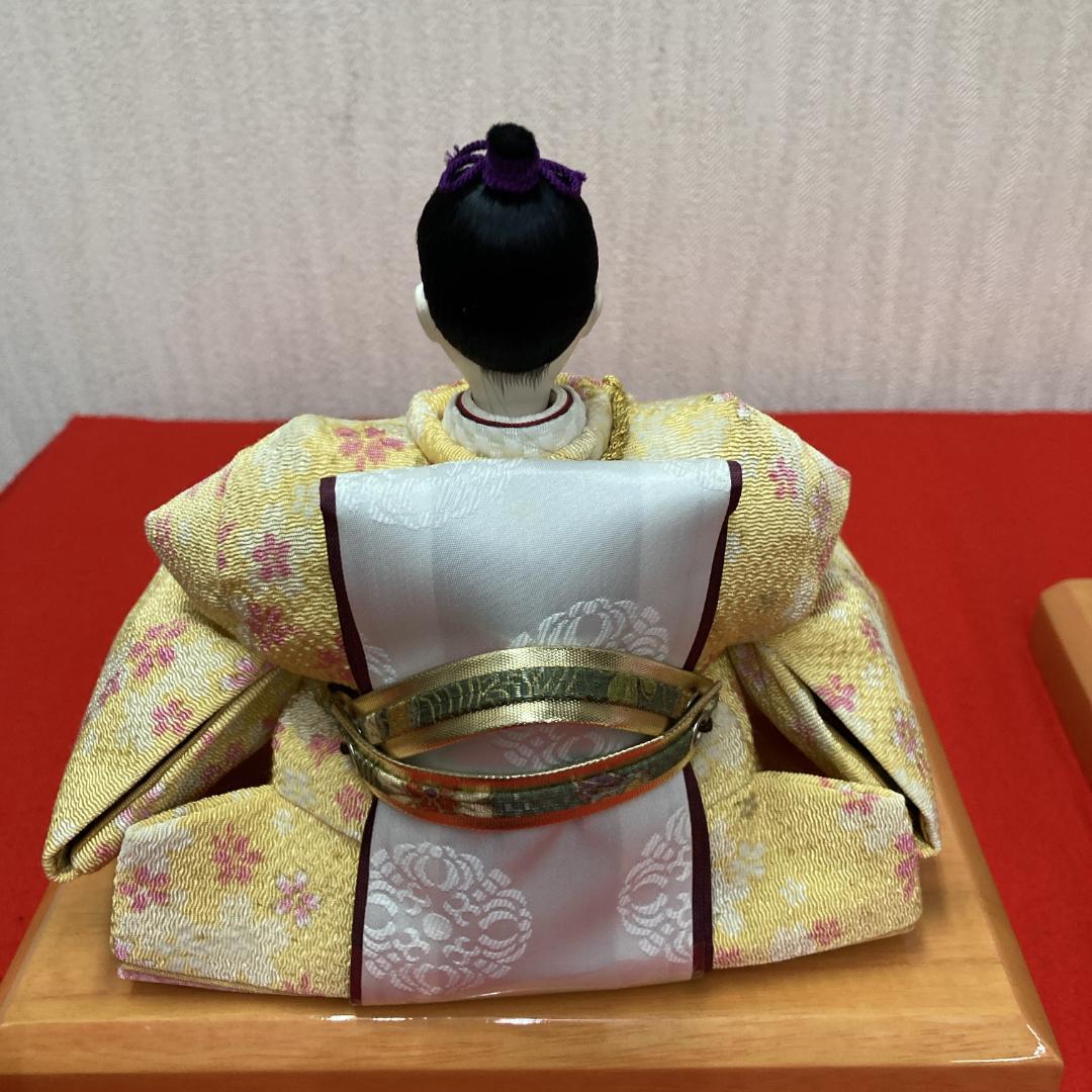 F16 可愛い　雛人形　小三五親王のみ　ひな人形　ひな祭り人形　殿と姫のみ