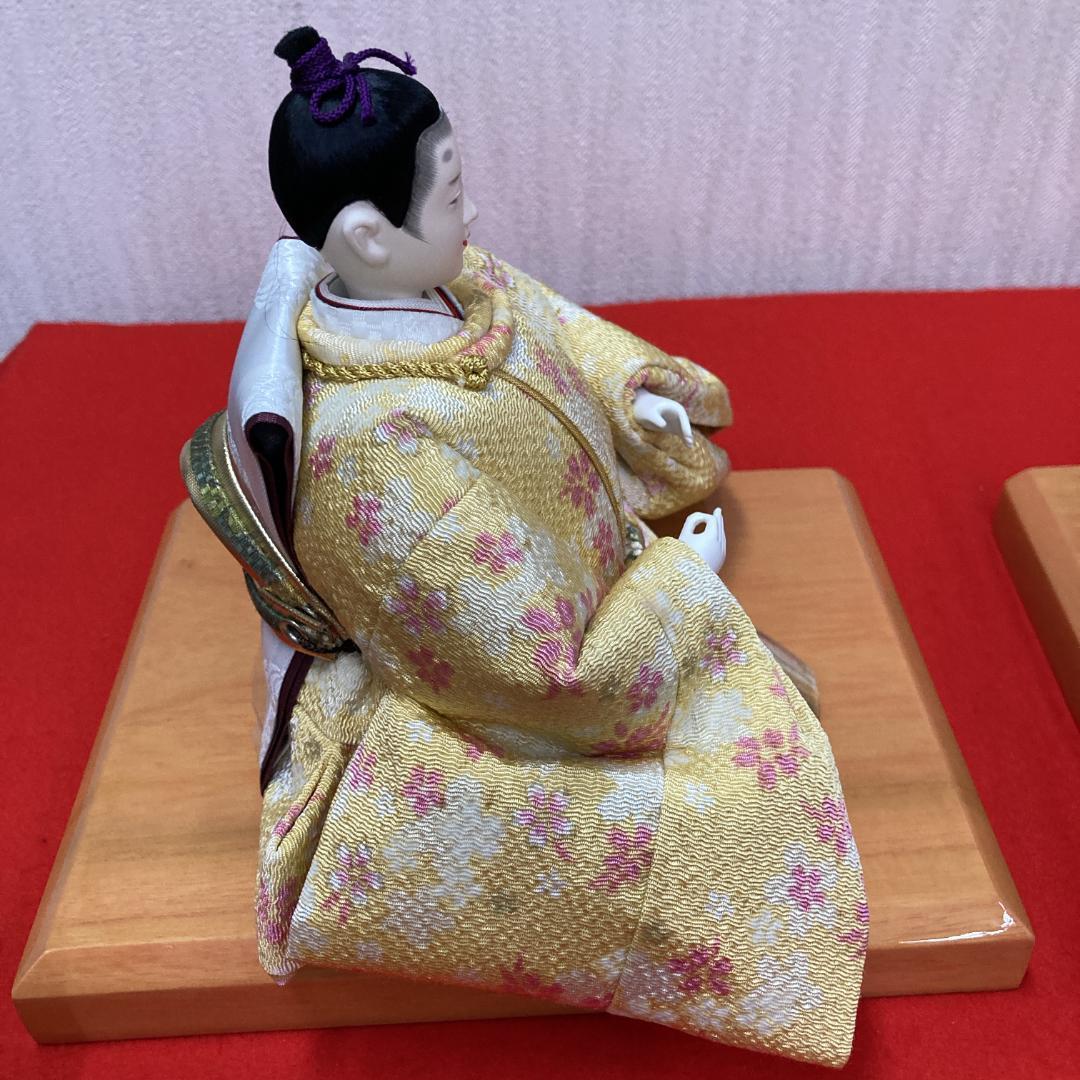 F16 可愛い　雛人形　小三五親王のみ　ひな人形　ひな祭り人形　殿と姫のみ