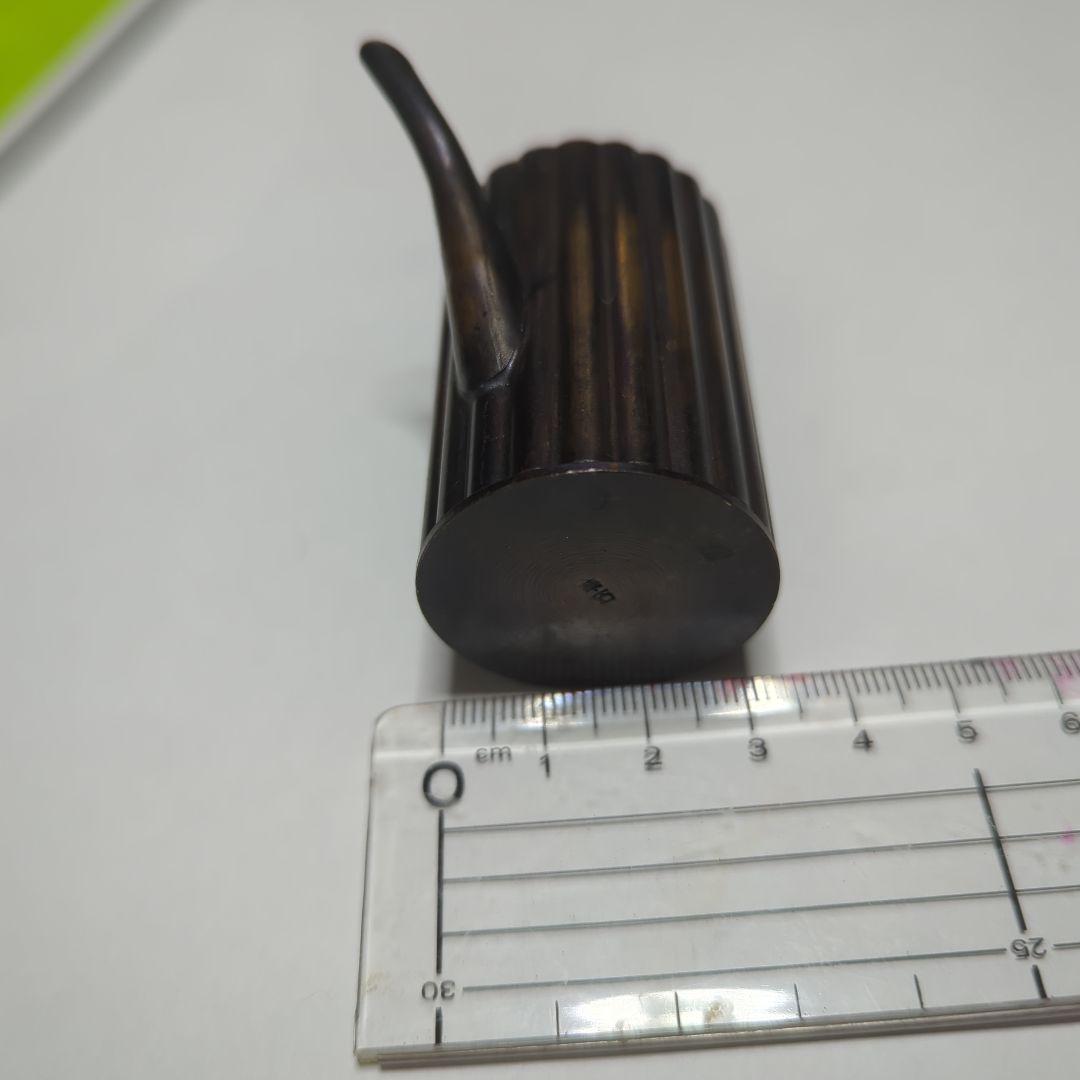 書道水滴　華石銘　銅製