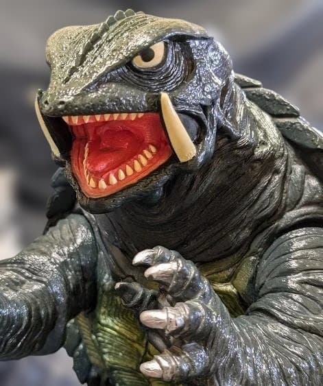 平成ゴジラ1991 ＆ガメラ1995 ビッグスケールソフビ（バンダイ）２体セット