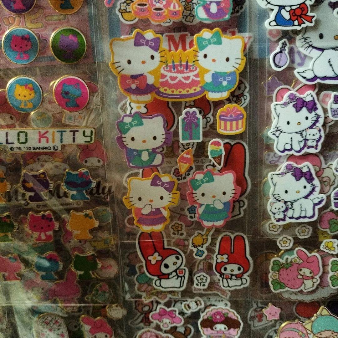サンリオフレンズハッピーシール2010当時もの平成レトロレアハローキティ他全25