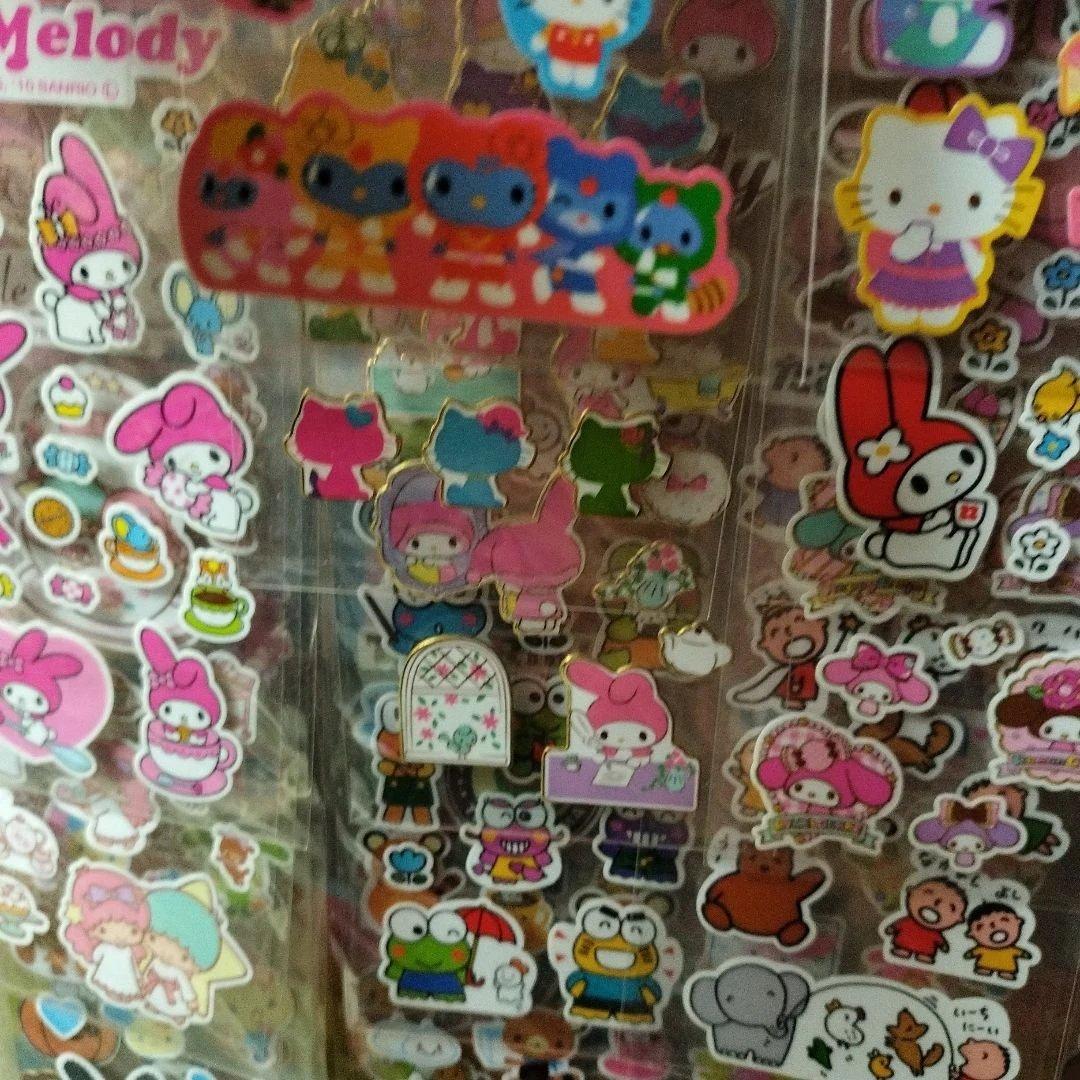 サンリオフレンズハッピーシール2010当時もの平成レトロレアハローキティ他全25