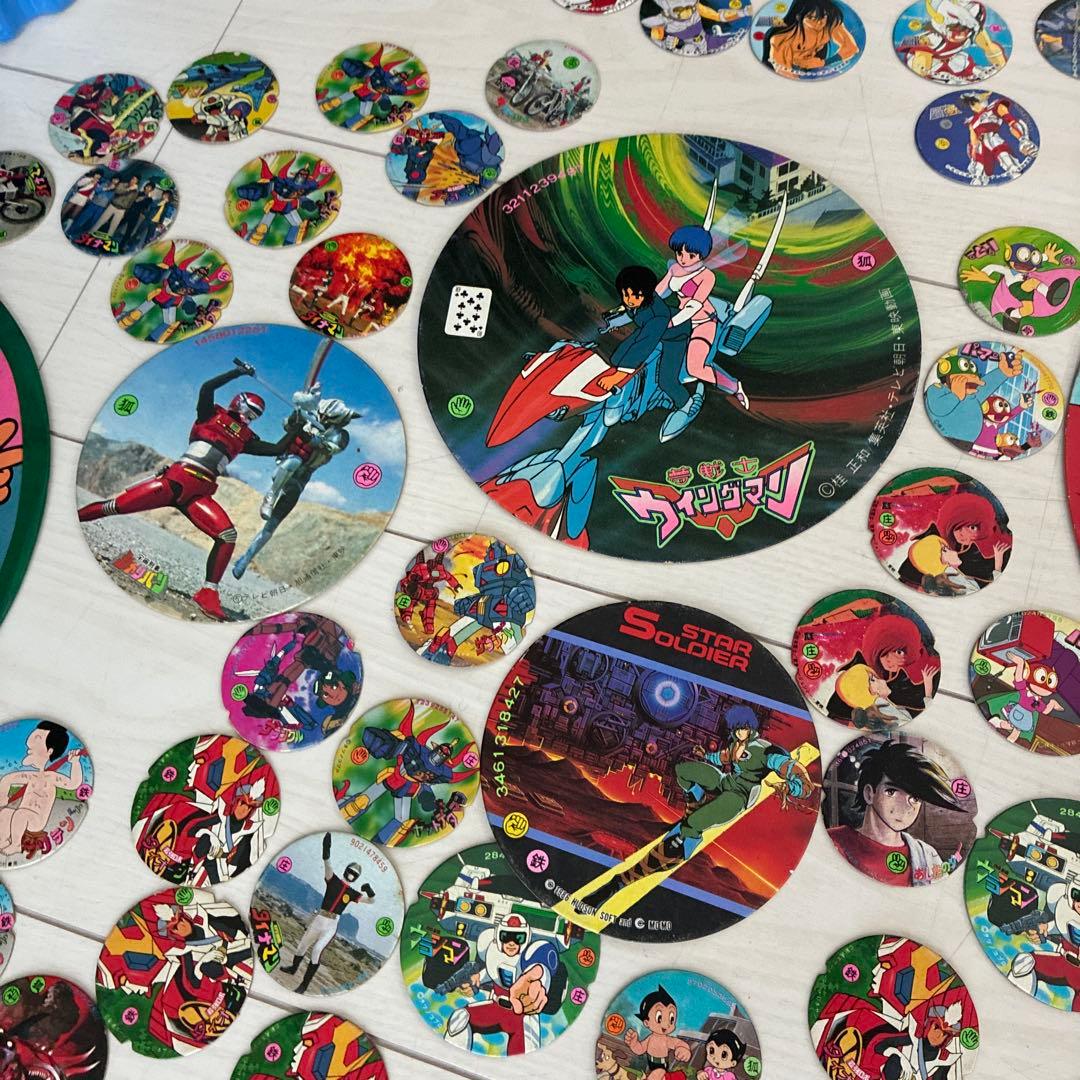 激レア当時物メンコ超大量まとめセット聖闘士星矢キラ・ドラゴンボール初期・マリオ他