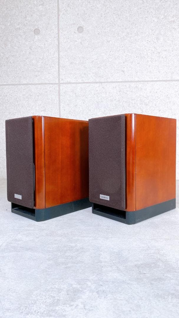 ONKYO X-N9FX CD/MDコンポ スピーカー付 リモコン付