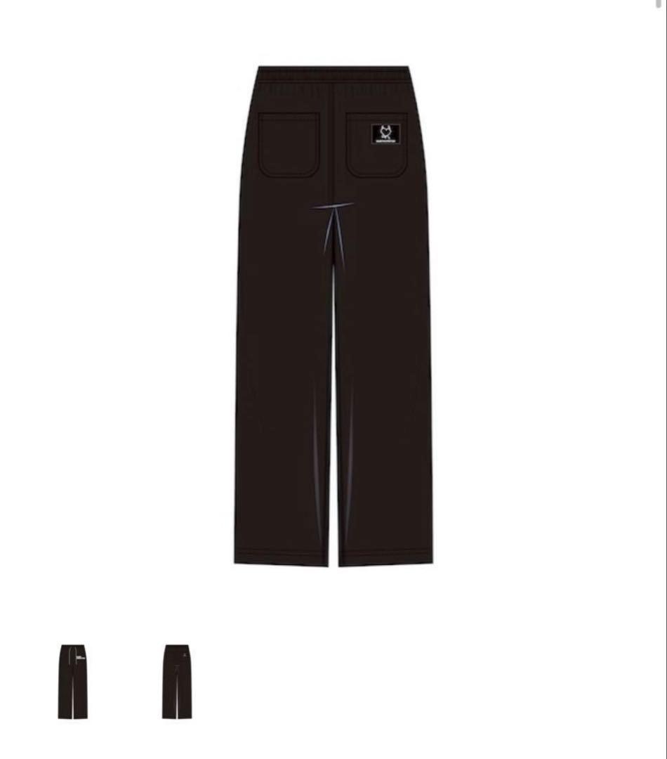 BABYMONSTER スウェットパンツ BLACK ladies
