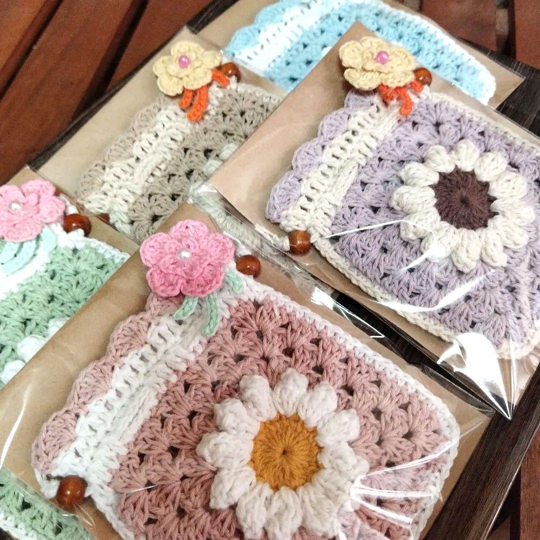 ♡あい様確認用♡【グラニー巾着40個】グラニースクエア♪