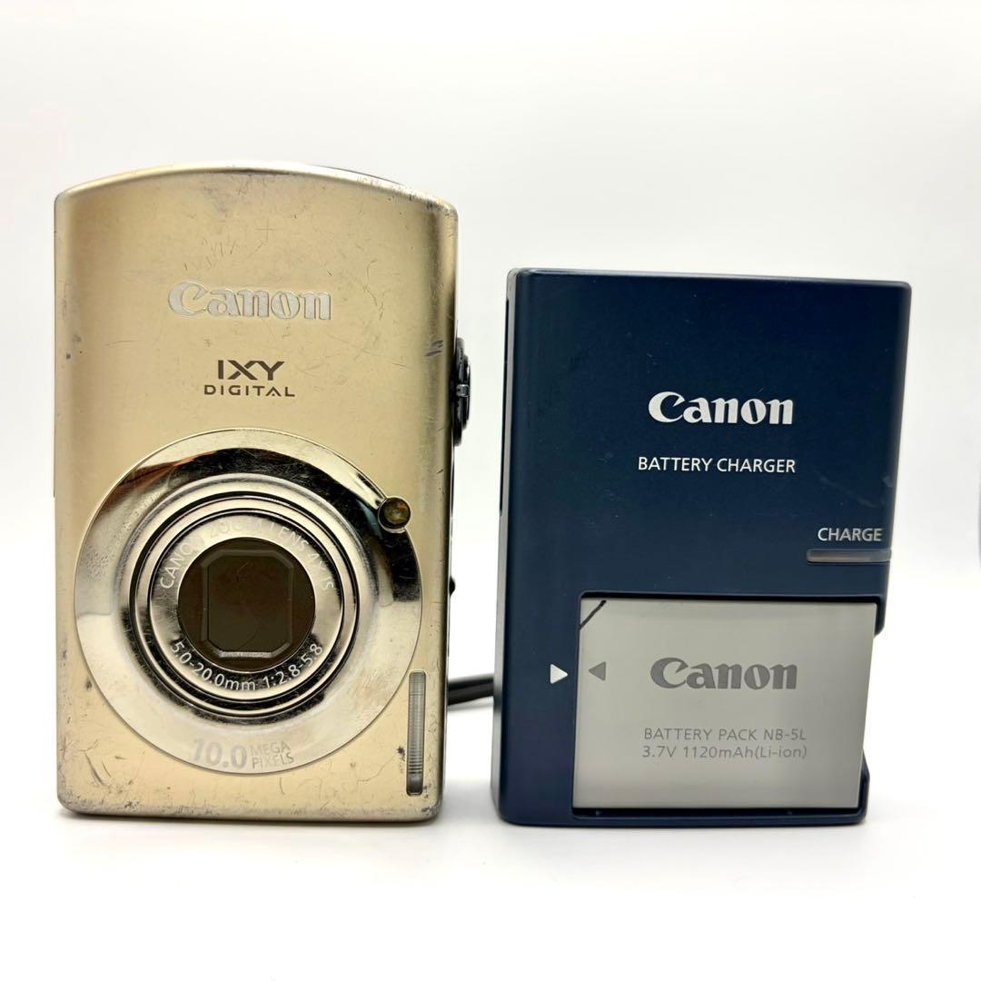 Canon IXY 920IS コンデジ 動作品 バッテリー充電器付 即使用可