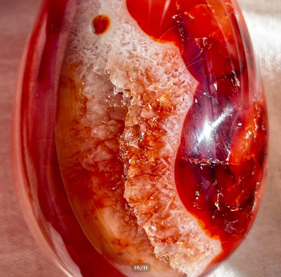 【カーネリアン】 エッグ ② CARNELIAN EGG