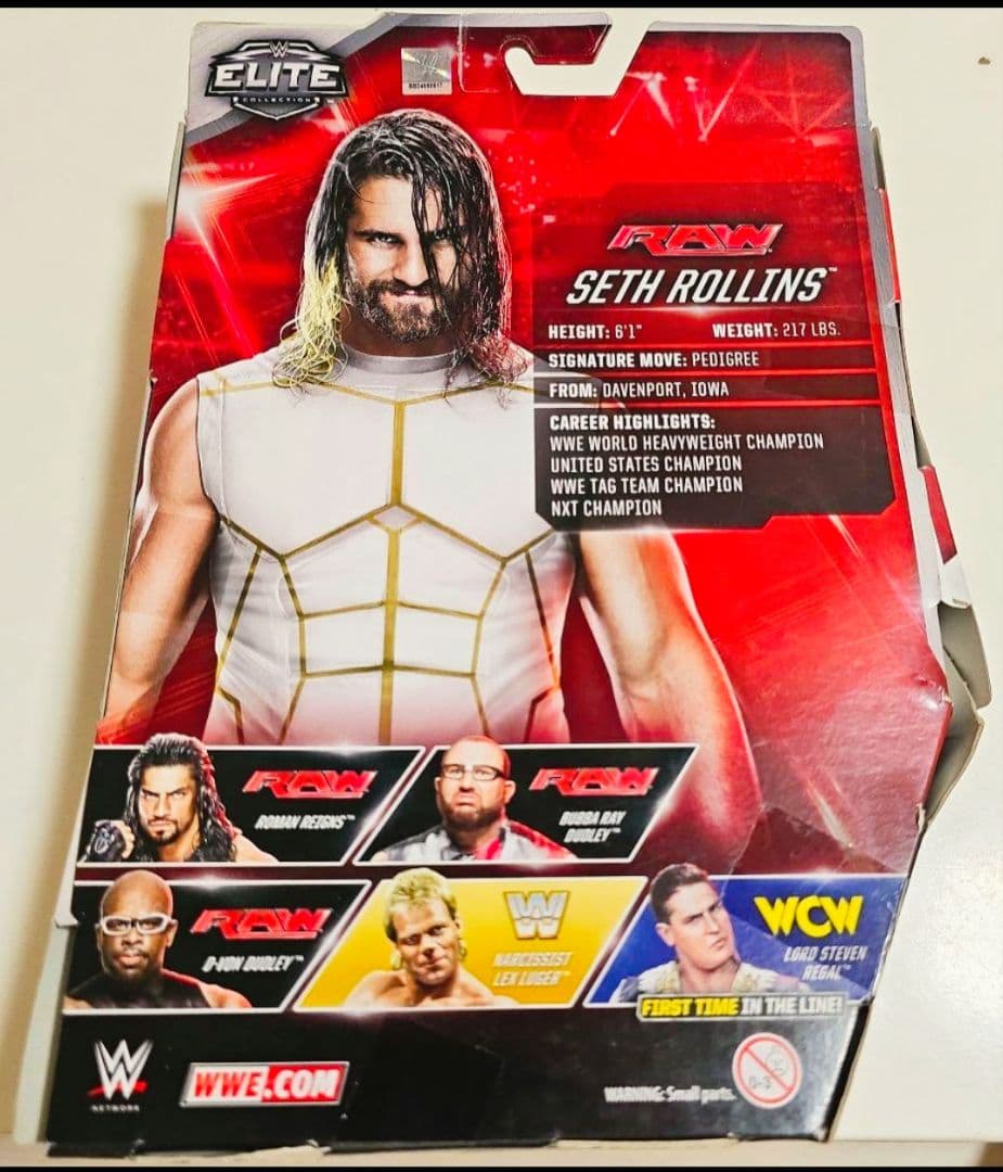 未開封品！WWE Seth Rollins エリートフィギュア