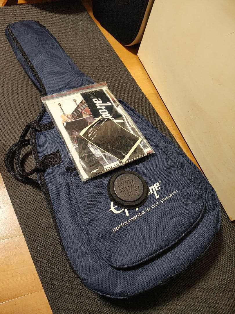 総単板Epiphone Masterbiltハミングバード/極美品ソフトケース