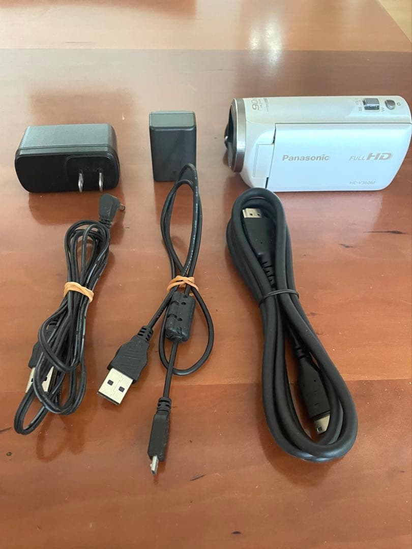 Panasonic ビデオカメラ HC-V360MS ホワイト