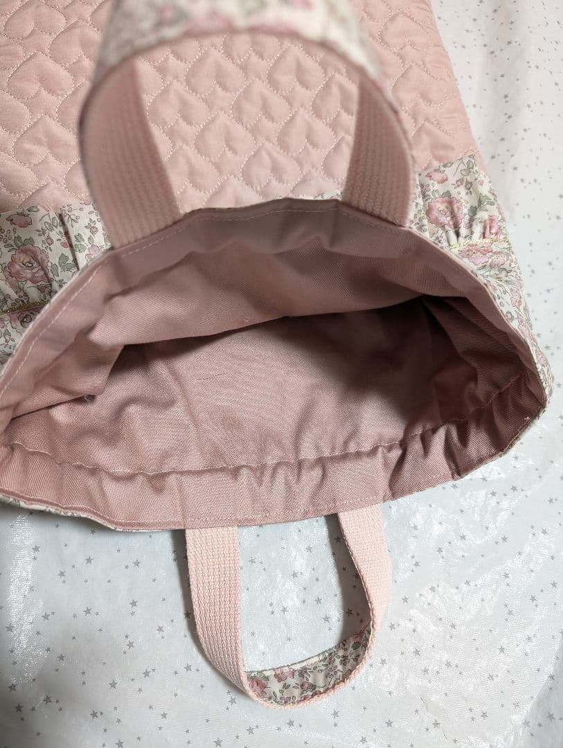 リバティ　レッスンバッグ　上履き入れ　体操服袋　ハンドメイド