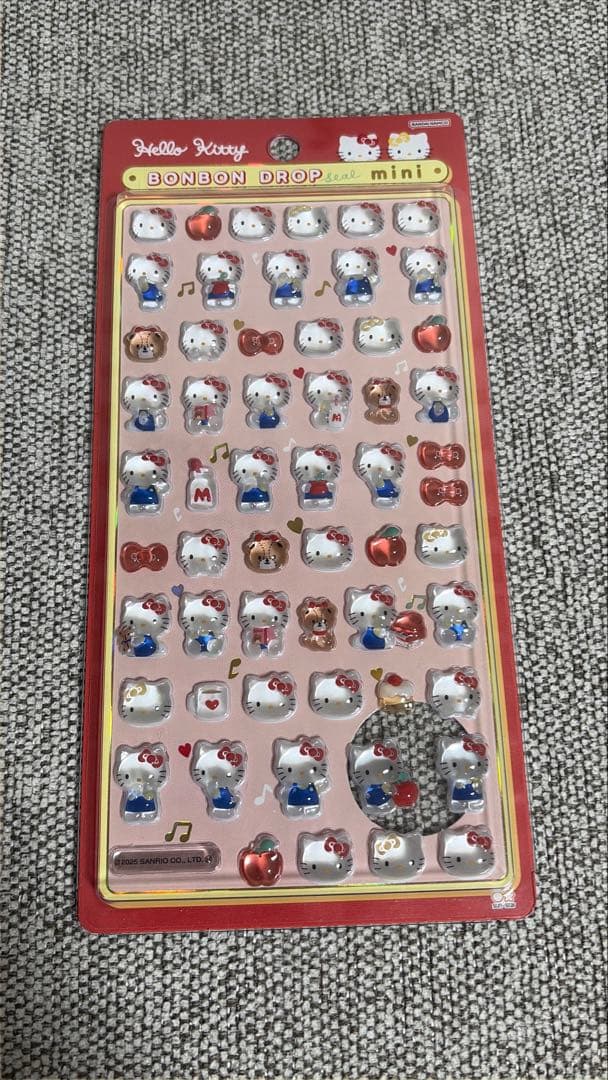 【正規品】ボンボンドロップシールミニ サンリオ全8種