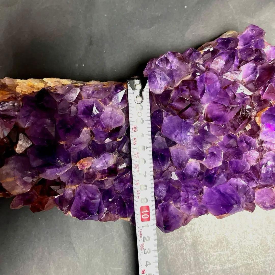 大粒！ アメジストクラスター　天然石　原石　3.6kg 貴重
