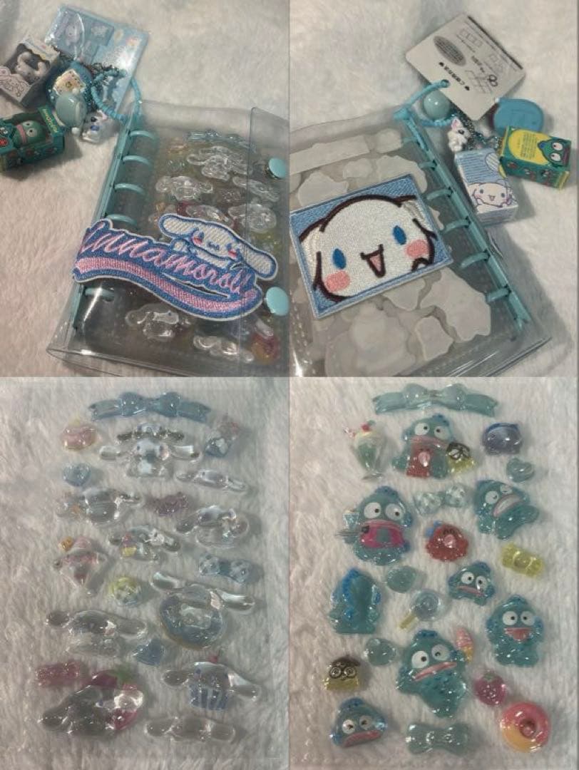 サンリオ ボンボンドロップシール 完成品　シール帳　引退品　うるちゅルシール