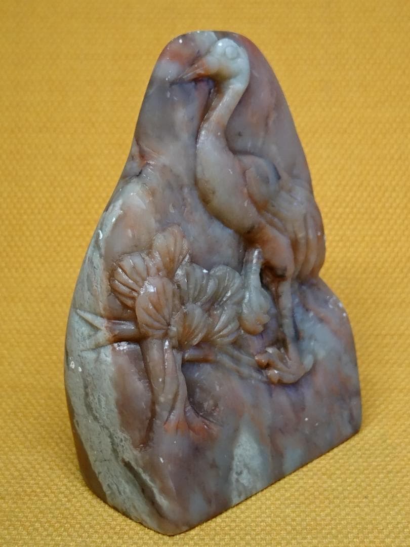 石彫　骨董　古玩　置物　インテリア　工芸品　美術品　A3128
