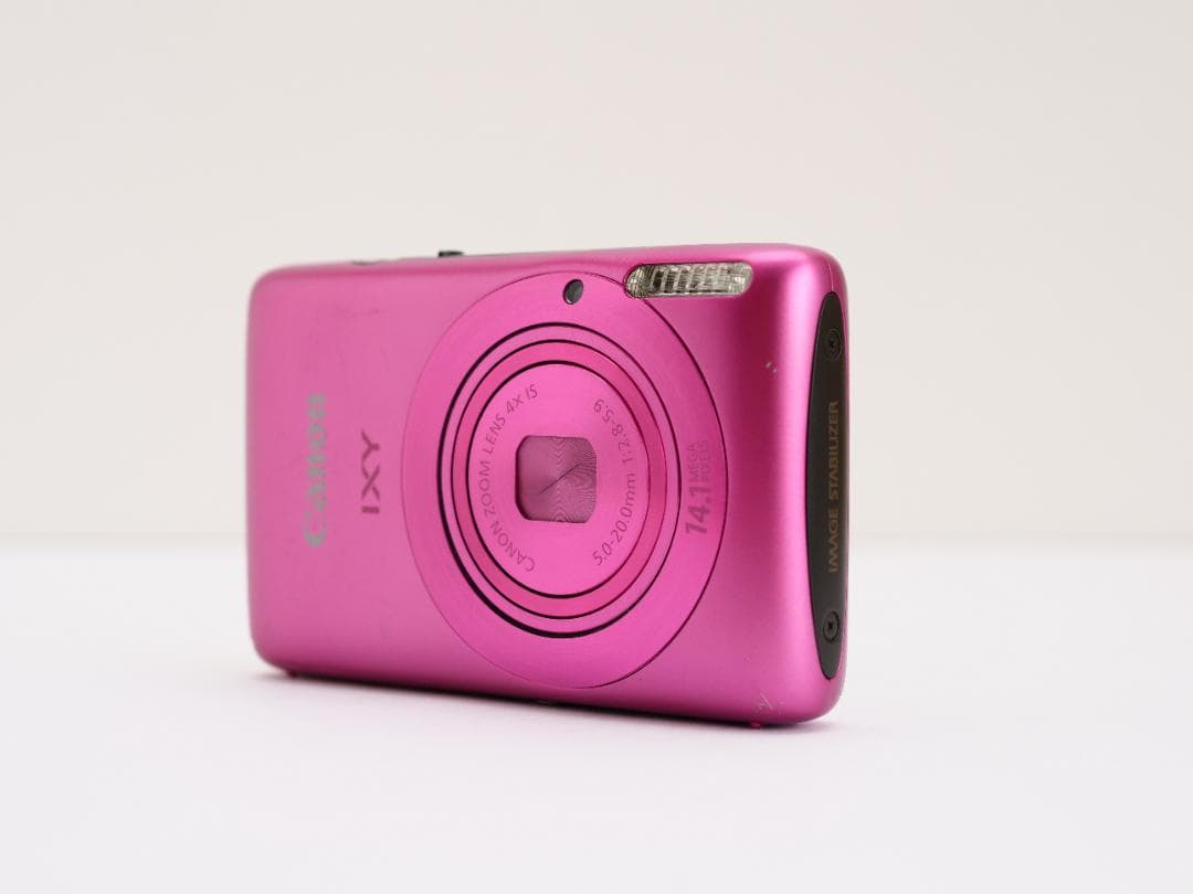 Canon キヤノン IXY 400F ピンク デジタルカメラ 電池蓋ゴム欠品