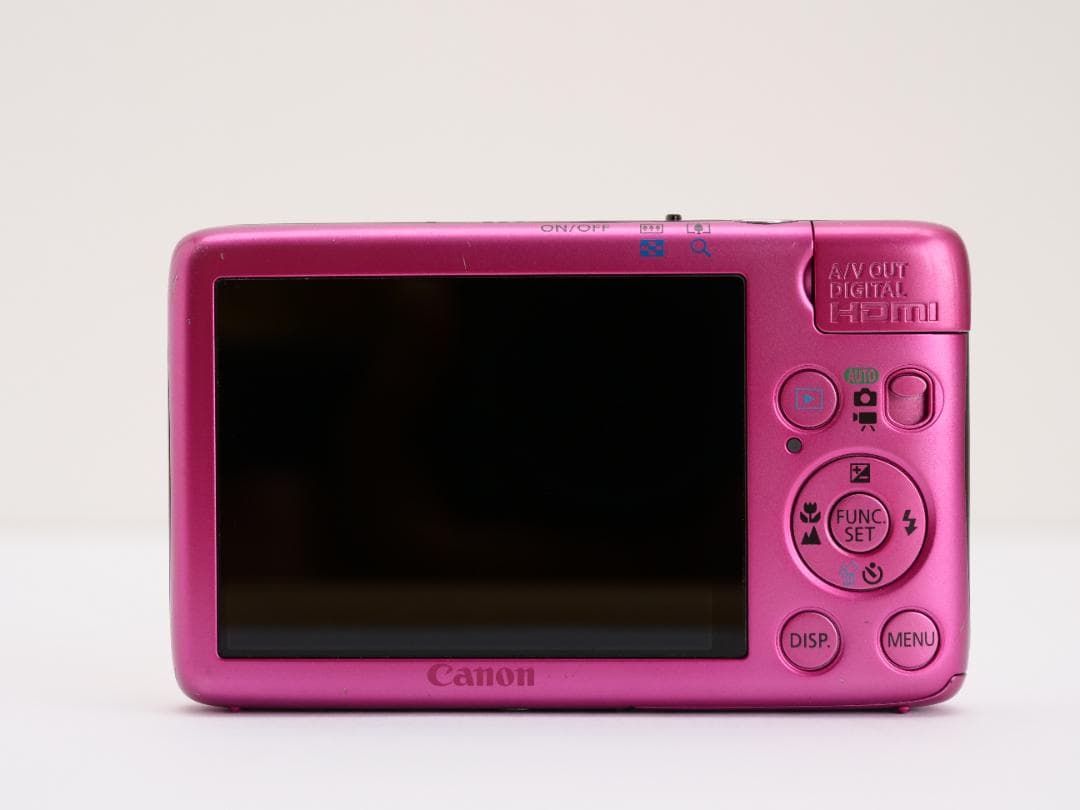 Canon キヤノン IXY 400F ピンク デジタルカメラ 電池蓋ゴム欠品