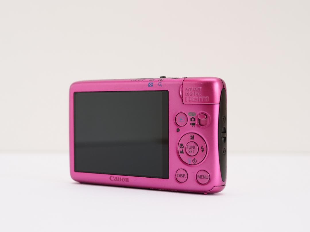 Canon キヤノン IXY 400F ピンク デジタルカメラ 電池蓋ゴム欠品
