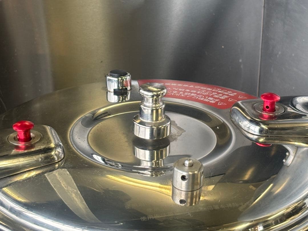 最終値下げ【美品】ワンダーシェフ 圧力し寸胴鍋 15㍑