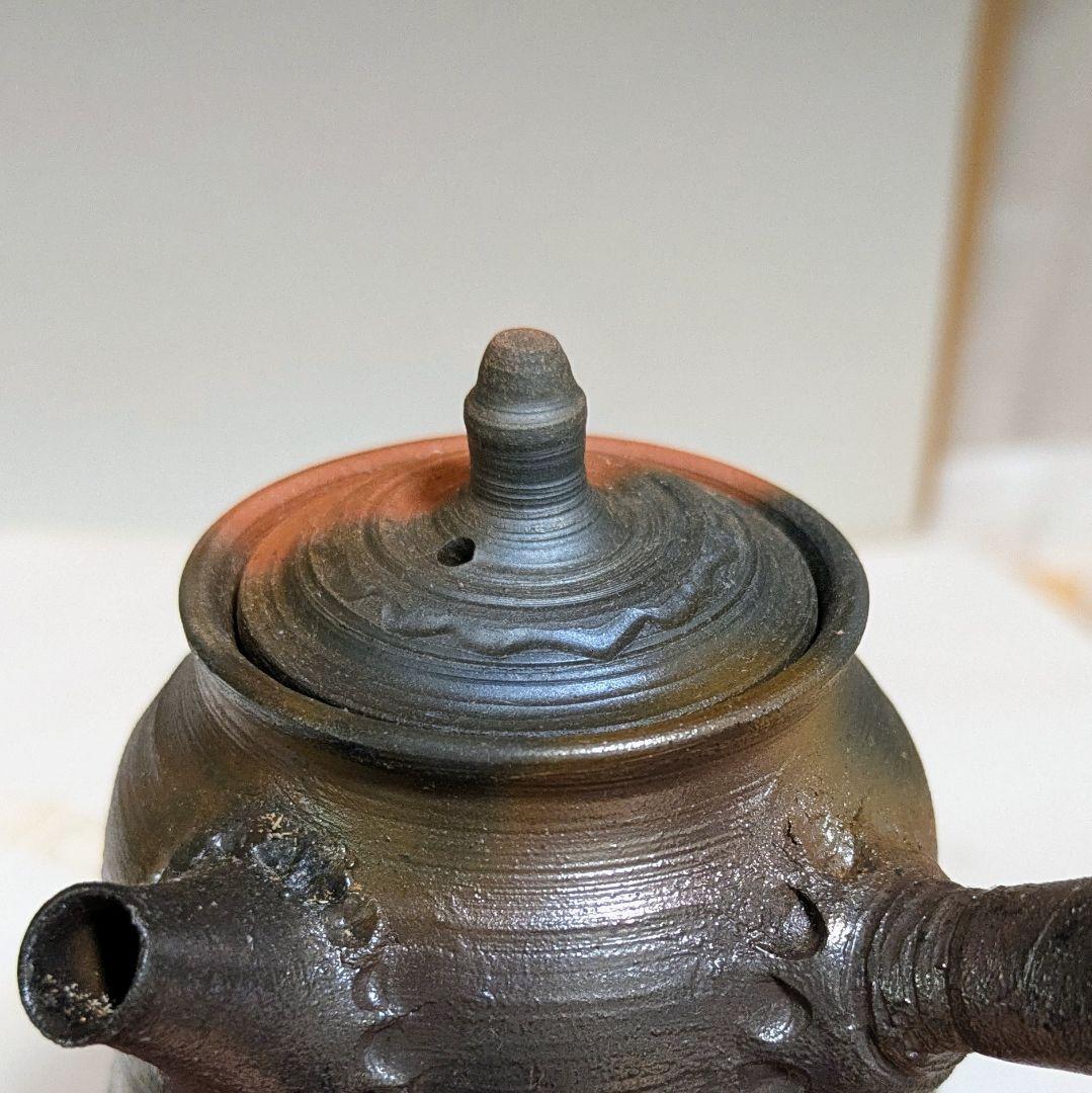 （N9−12）【窯変工芸作品】三度焼成の奇跡 急須 常滑 茶道具 作家物 一点物
