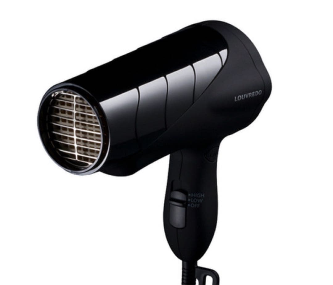 LOUVREDO ブラック ヘアドライヤー