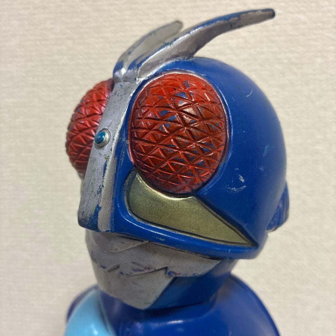 増田屋 トーキング仮面ライダー ソフビ 当時物 [紐なし] 全高約37.5cm