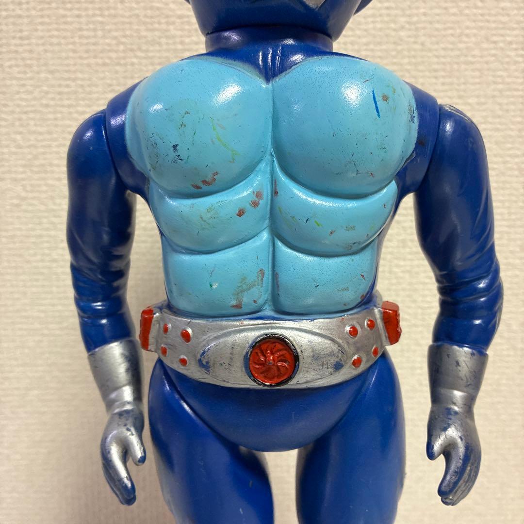 増田屋 トーキング仮面ライダー ソフビ 当時物 [紐なし] 全高約37.5cm