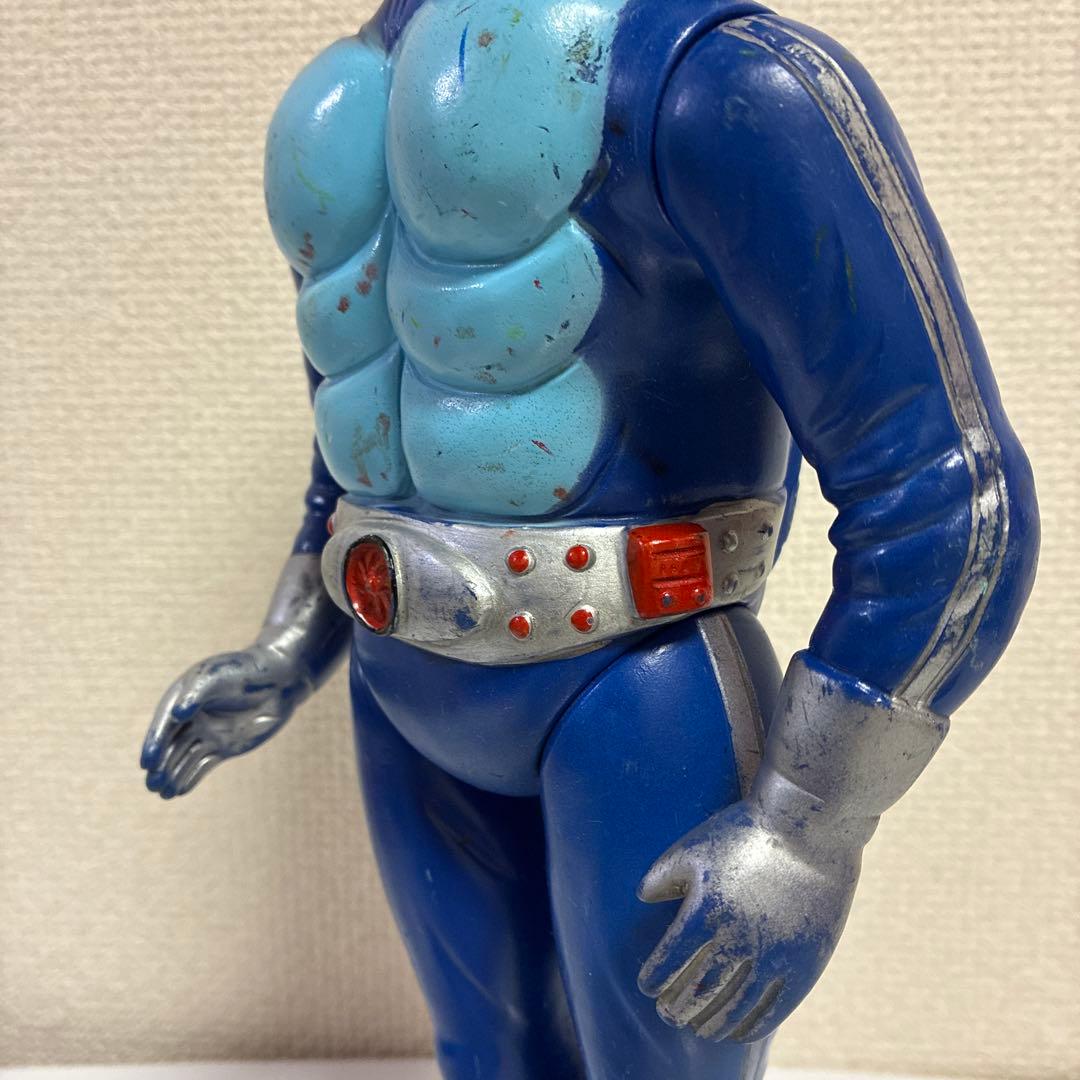 増田屋 トーキング仮面ライダー ソフビ 当時物 [紐なし] 全高約37.5cm