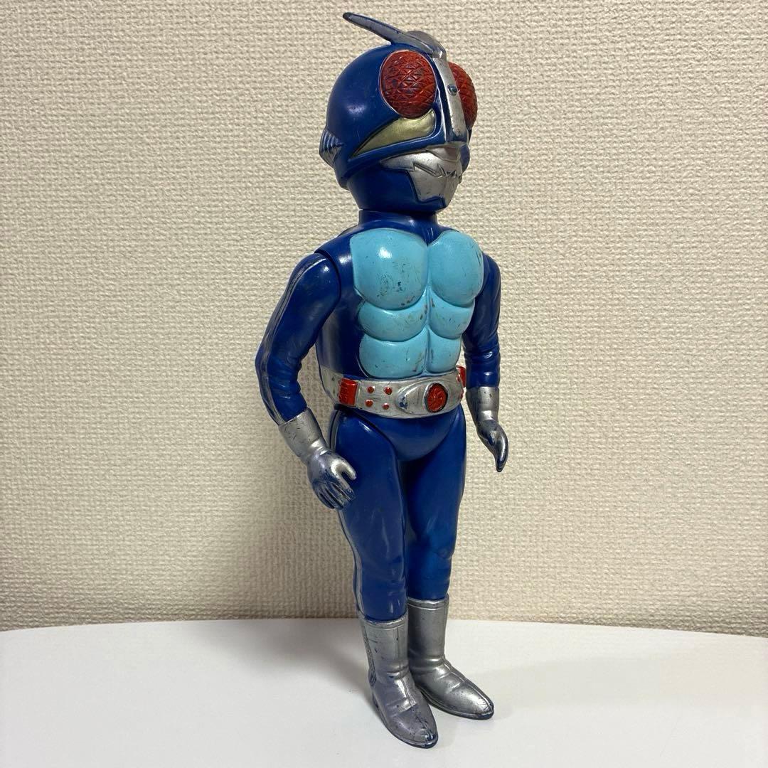 増田屋 トーキング仮面ライダー ソフビ 当時物 [紐なし] 全高約37.5cm