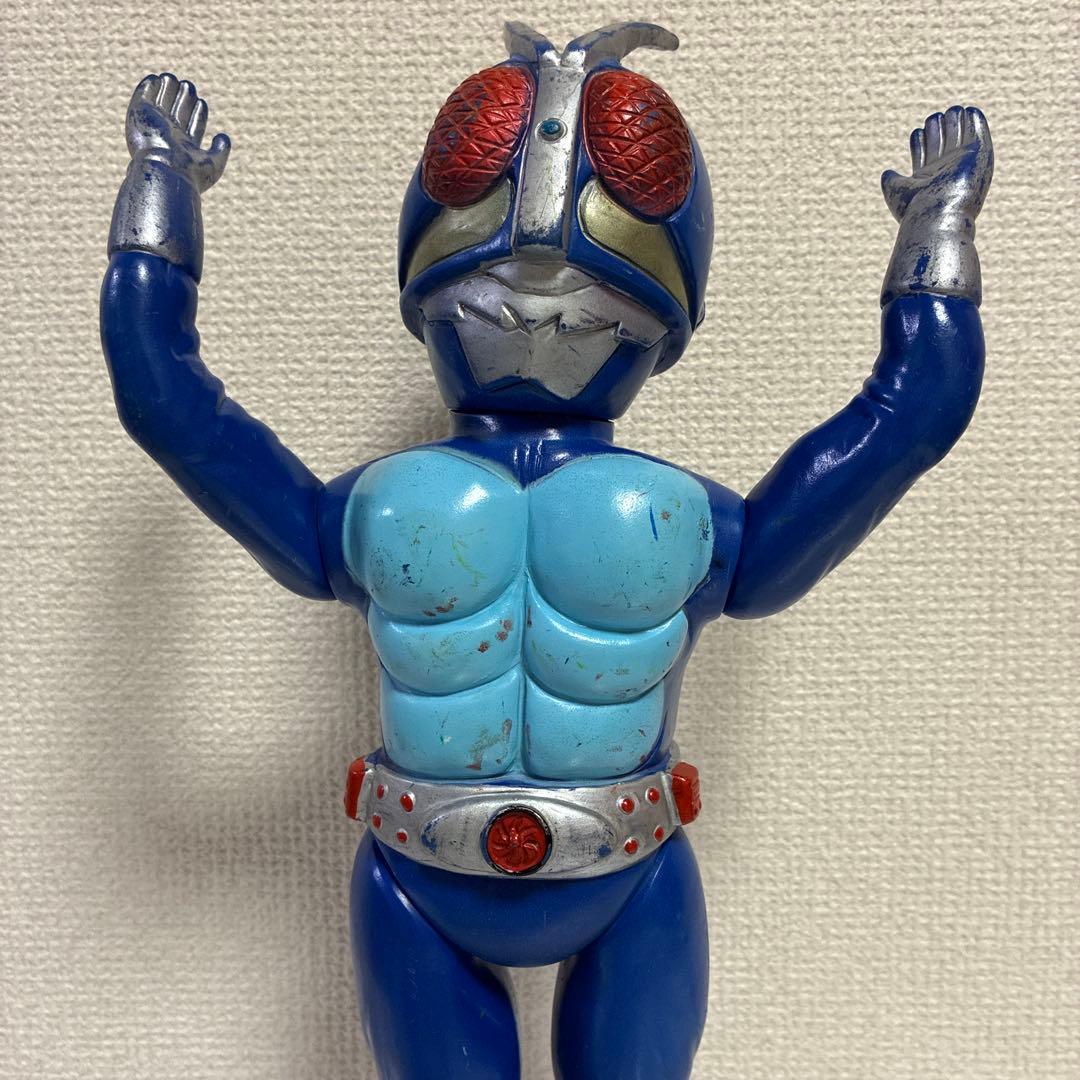 増田屋 トーキング仮面ライダー ソフビ 当時物 [紐なし] 全高約37.5cm