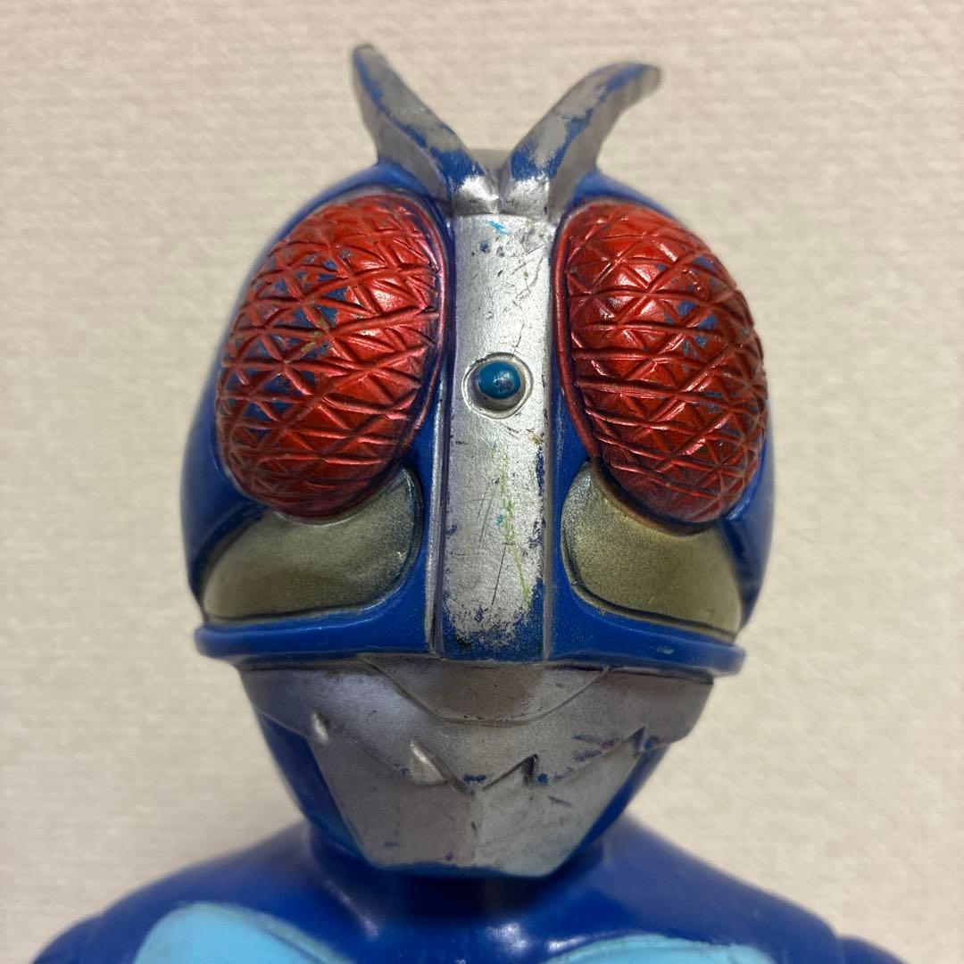 増田屋 トーキング仮面ライダー ソフビ 当時物 [紐なし] 全高約37.5cm