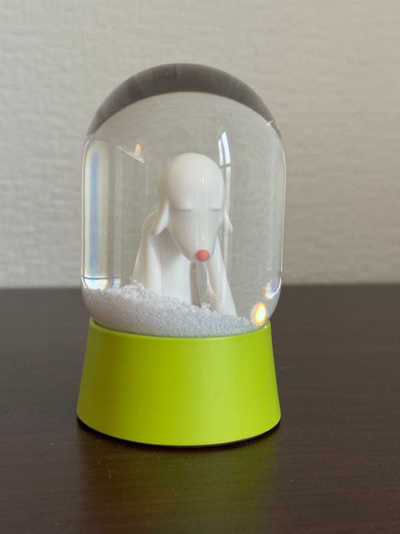 奈良美智 あおもり犬 スノードーム　青森犬