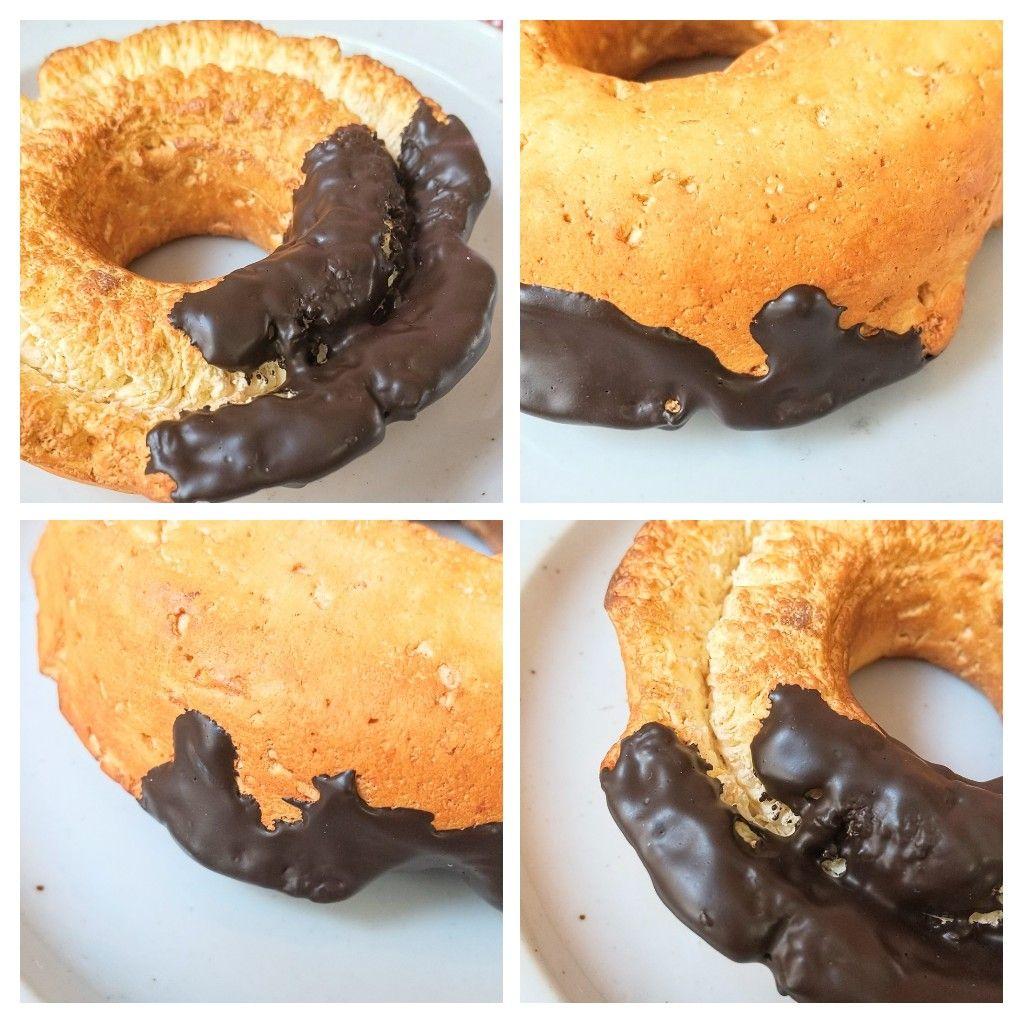 フェイクスイーツ オールドファッション チョコ ドーナツ 食品サンプル 置物