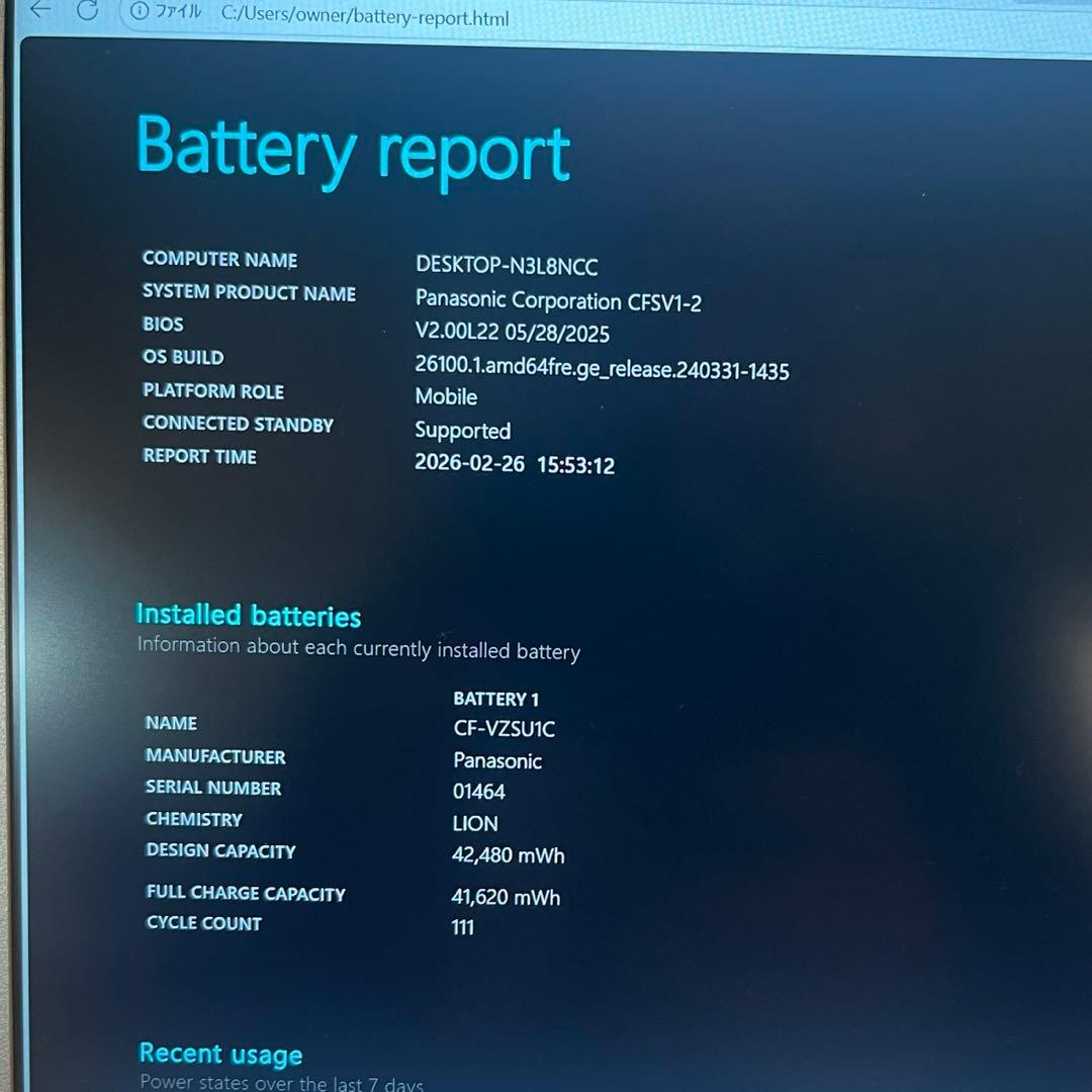 第11世代　i5 レッツノート CF-SV1 パナソニック office2021