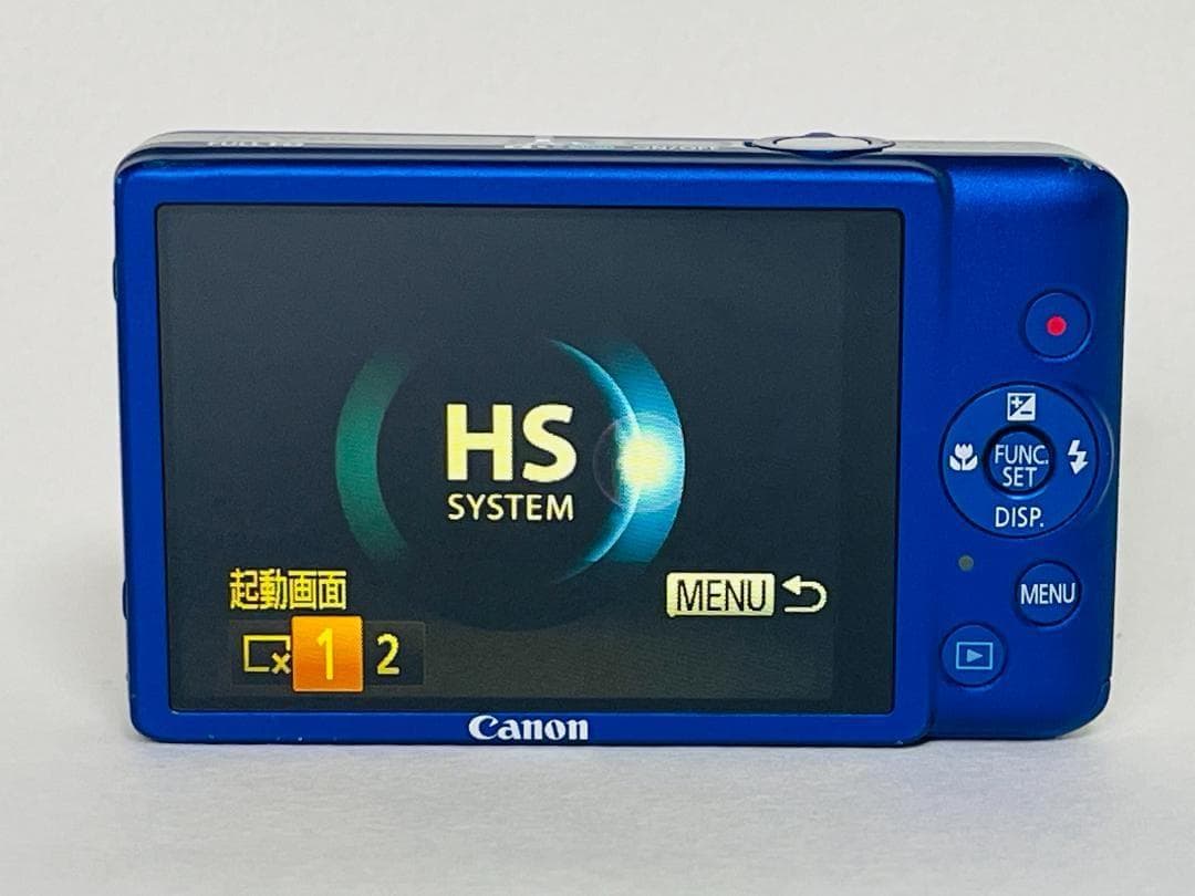 【美品】Canon IXY 210F ブルー コンパクトデジタルカメラ 動作⭕️