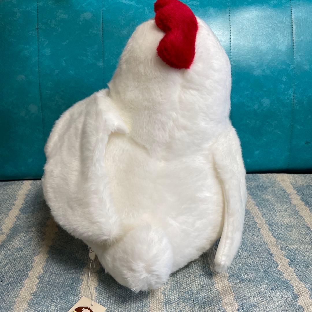 ぬいぐるみの三英　ぬいぐるみ　にわとり　Ｌサイズ