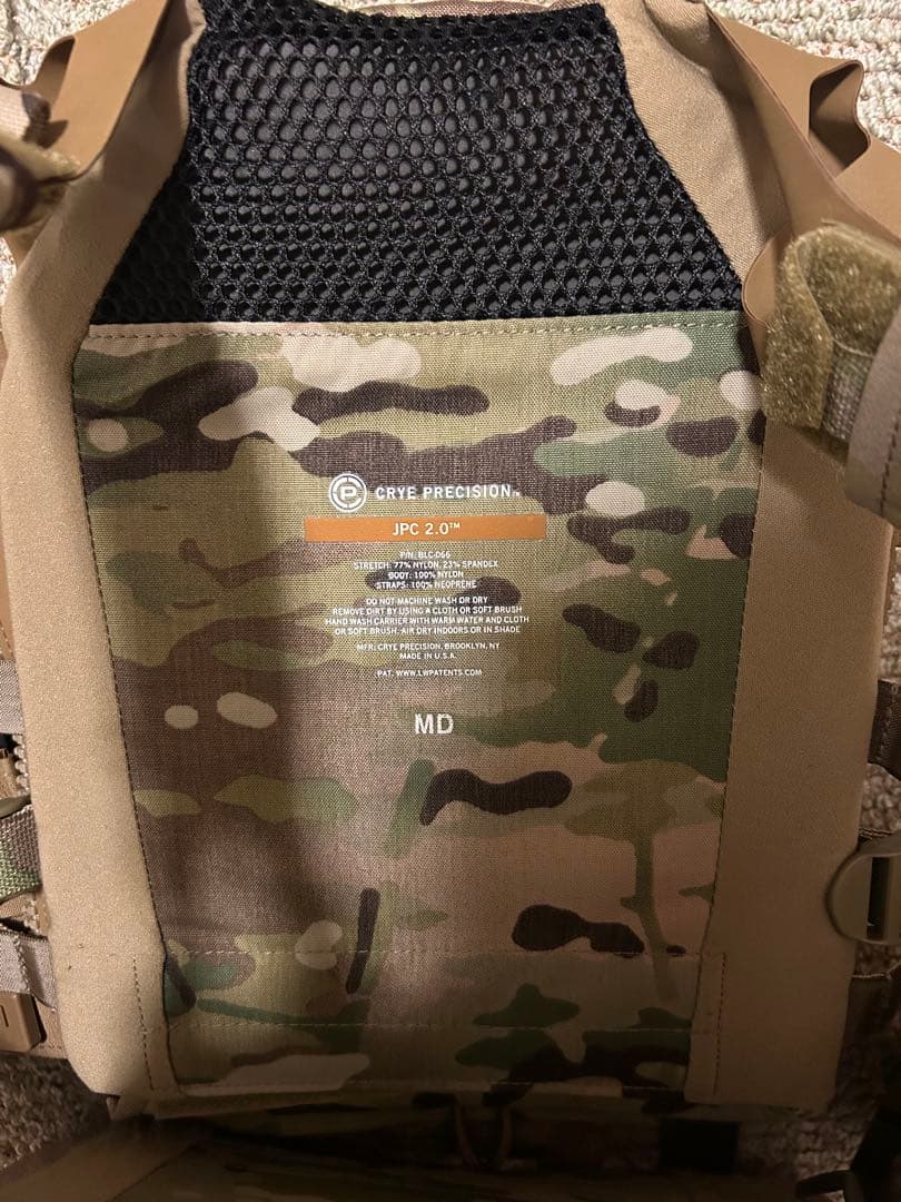 CRYE PRECISION Multi camo プレートキャリア