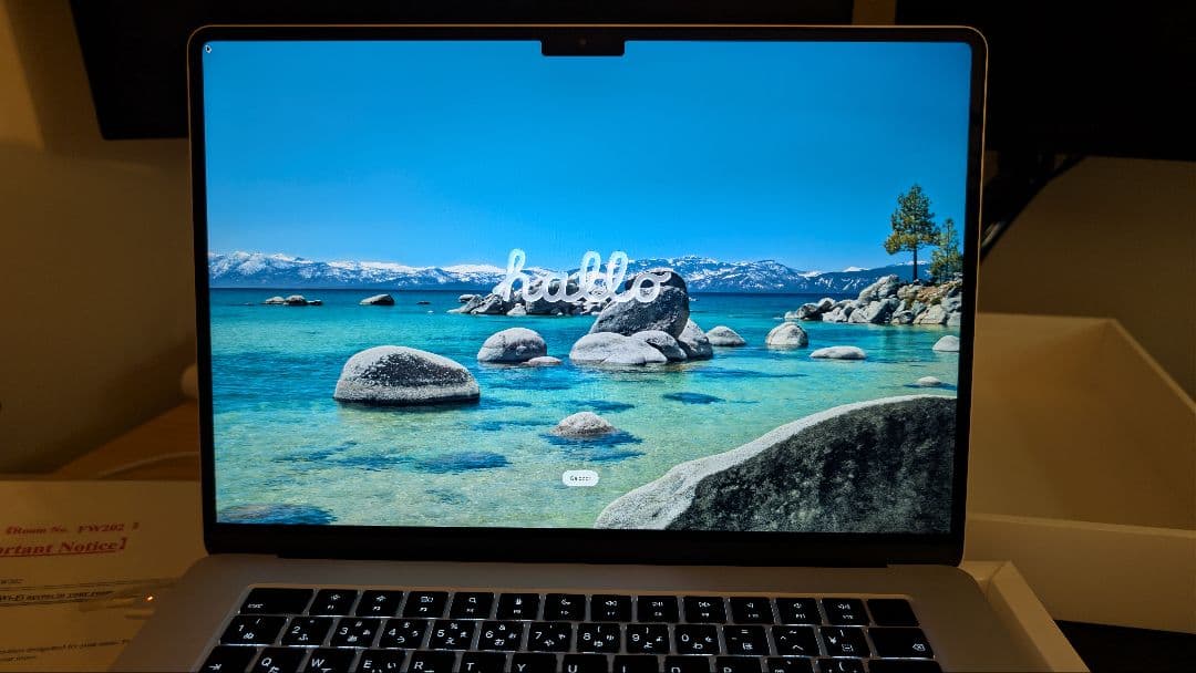 MacBook Air 15インチ M3 (2024) 16GB/512GB